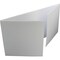 Flipside White Plastic Study Carrel Bulk, PK12 19972-12 - alternate 2